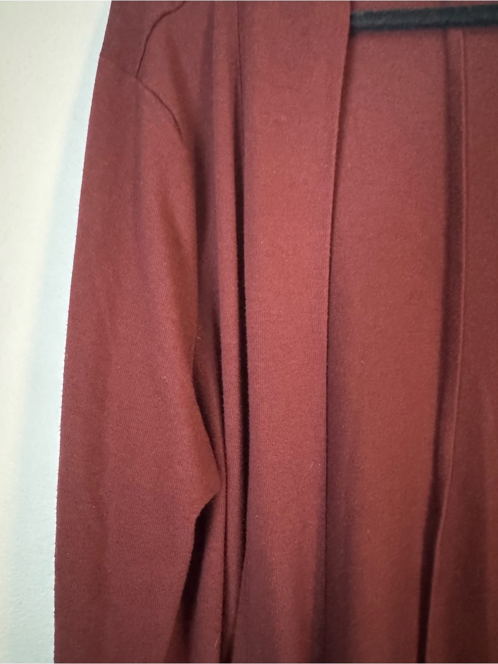 1902 & Co Open Front Cardigan - Deep Rust - Picture 2 of 6